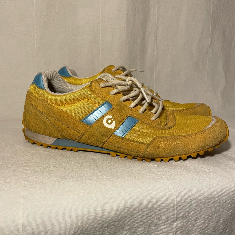 Gravis Yellow and Blue Women's Sneakers